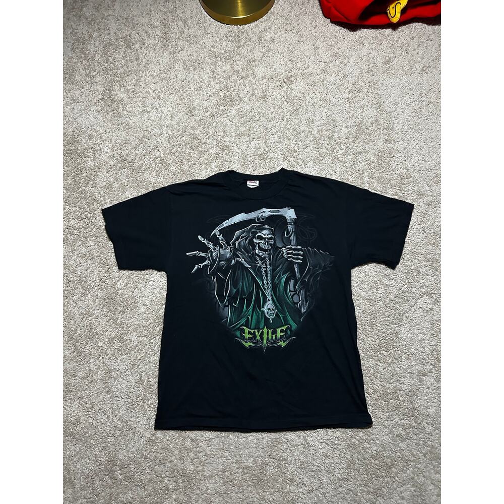 Y2K 2000s grim reaper tee